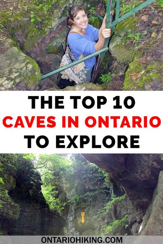 Enjoy taking your hiking underground? Here are the top 10 caves in Ontario that you need to explore! #Ontario #Hiking #Canada #Caves #Travel