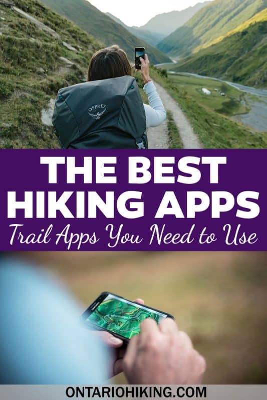 These are the best hiking apps to take along with you on the trails. Download these trekking apps on iPhone or Android. Some of them are free hiking apps, too!