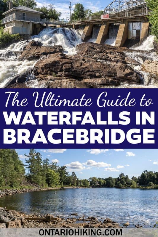 The ultimate guide to waterfalls in Bracebridge, Ontario.
