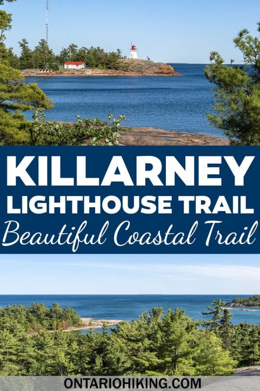 The Killarney Lighthouse Trail is a beautiful coastal walk across pink granite rocks and beside the Killarney Channel. You'll hike towards a pretty lighthouse and enjoy beautiful views wherever you look.