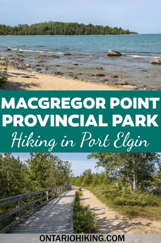 Macgregor Point Provincial Park has an incredible biodiversity and it's an amazing place to go hiking and camping in Ontario. Located near Port Elgin, you can walk along 7km of shoreline on Lake Huron, and there are also brilliant wetlands with a great variety of wildlife.