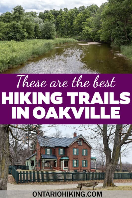 These are the best walking trails and hiking trails in Oakville, Ontario. There's a provincial park plus many community trails to experience.