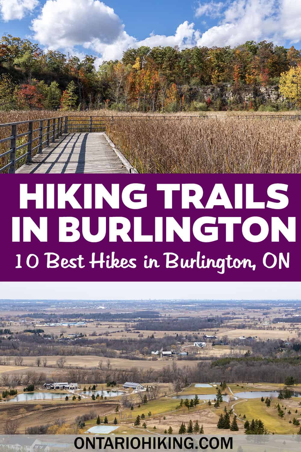 These are the best Burlington hiking trails that you need to explore. These walking & hiking trails in Burlington, Ontario are fantastic.
