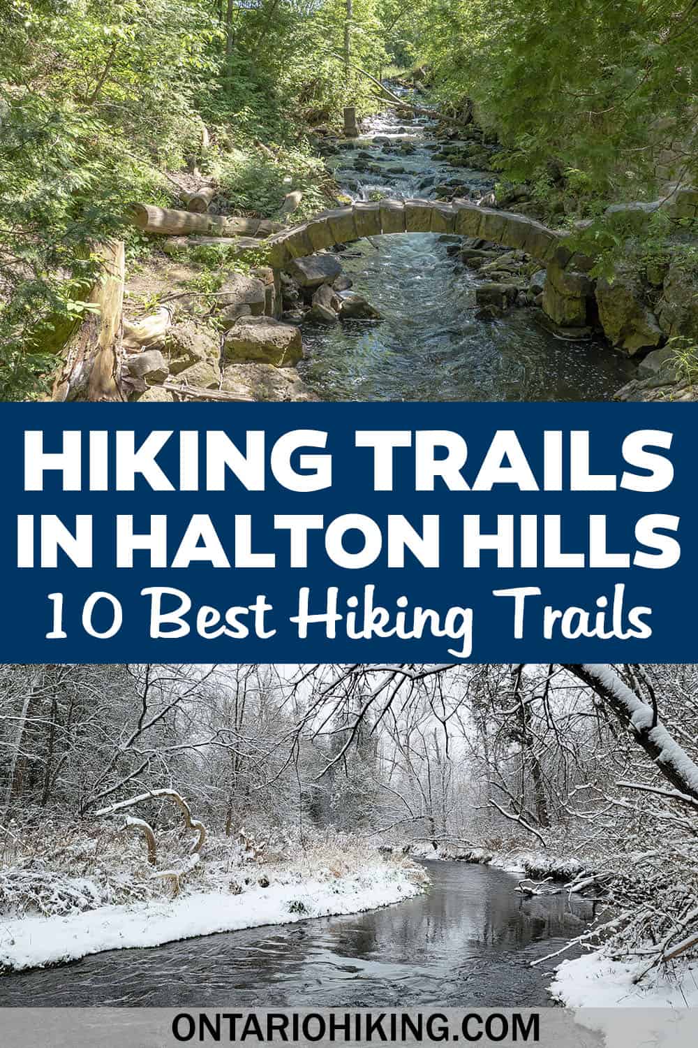 These are the best Halton Hills hiking trails, in Georgetown and beyond. Enjoy these beautiful conservation areas and hiking trails.