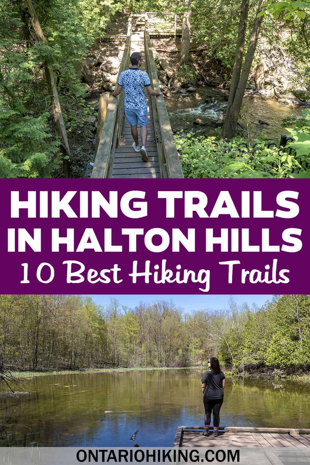 These are the best Halton Hills hiking trails, in Georgetown and beyond. Enjoy these beautiful conservation areas and hiking trails.