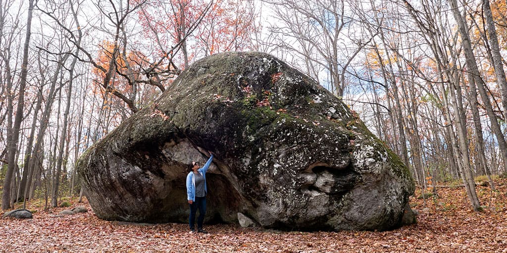 Bleasdell Boulder Conservation Area