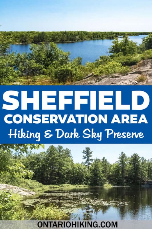 Sheffield Conservation Area is a wonderful place to go hiking and it's a brilliant dark sky preserve by nightfall. Perfect for nature lovers!