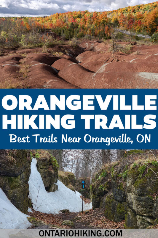 Here are the best Orangeville hiking trails to check out. The best hikes in and around Orangeville throughout Dufferin County, Ontario.