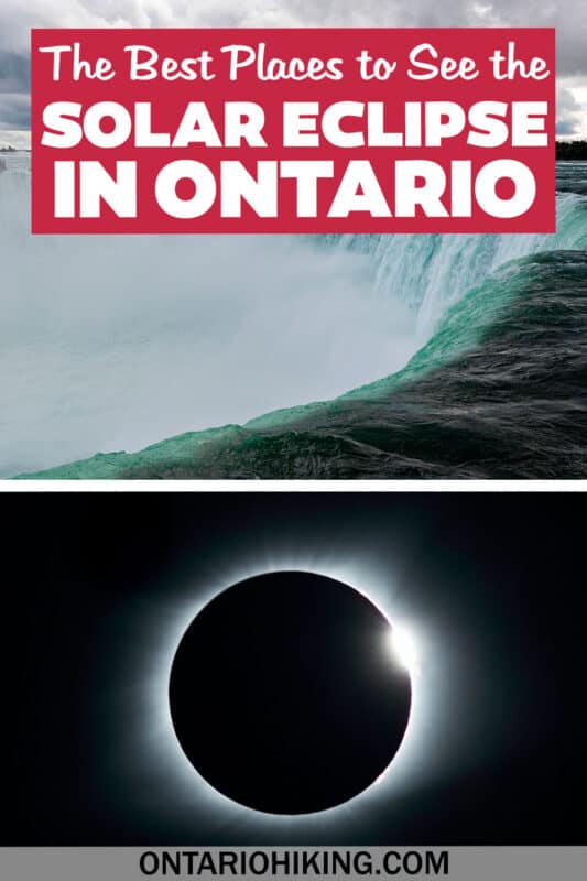 Looking for where to watch the 2024 solar eclipse in Ontario? We'll suggest the best parks and trails for this amazing astronomical event.