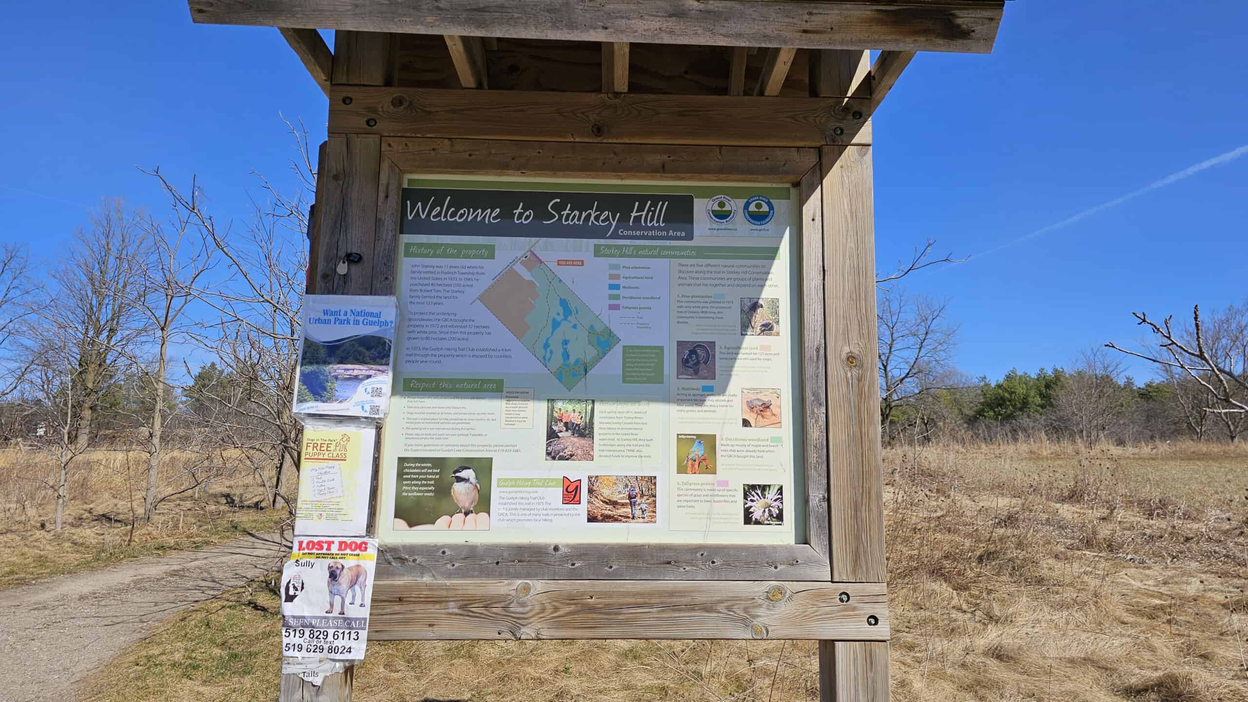 Starkey Hill Sign