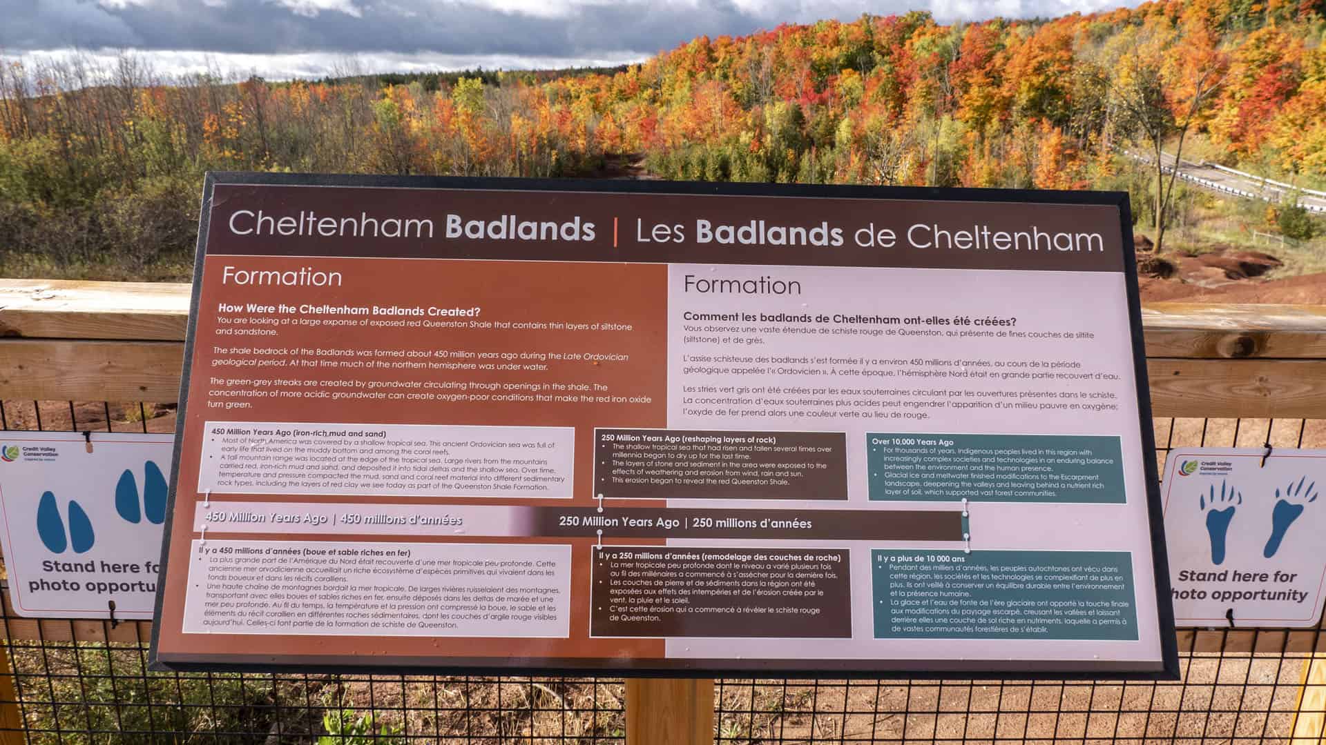 2020-CheltenhamBadlands002 Cheltenham Badlands Sign